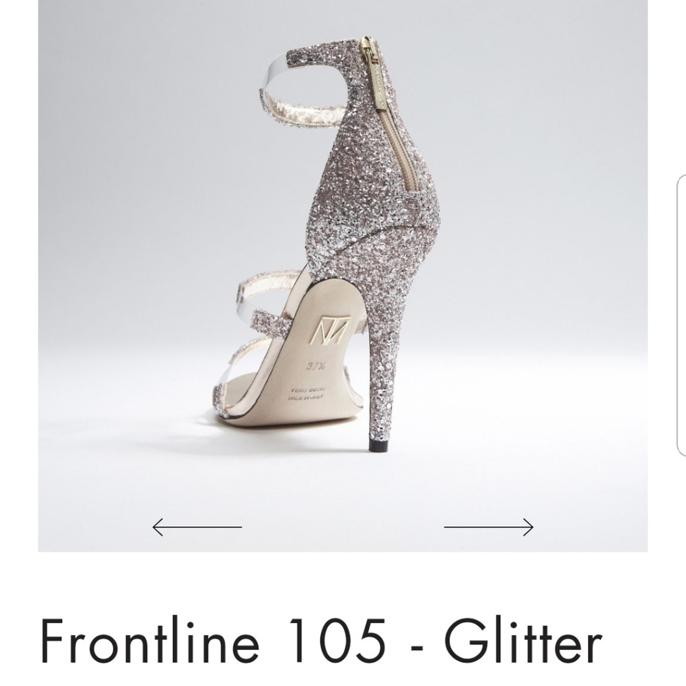 ❤️ AUTHENTIC TAMARA MELLON❤️ front line glitter - Picture 2 of 8